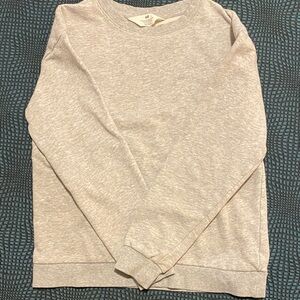 H&M Light Gray Sweatshirt